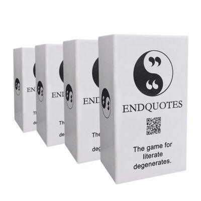 EndQuotes Card Game Set of 4